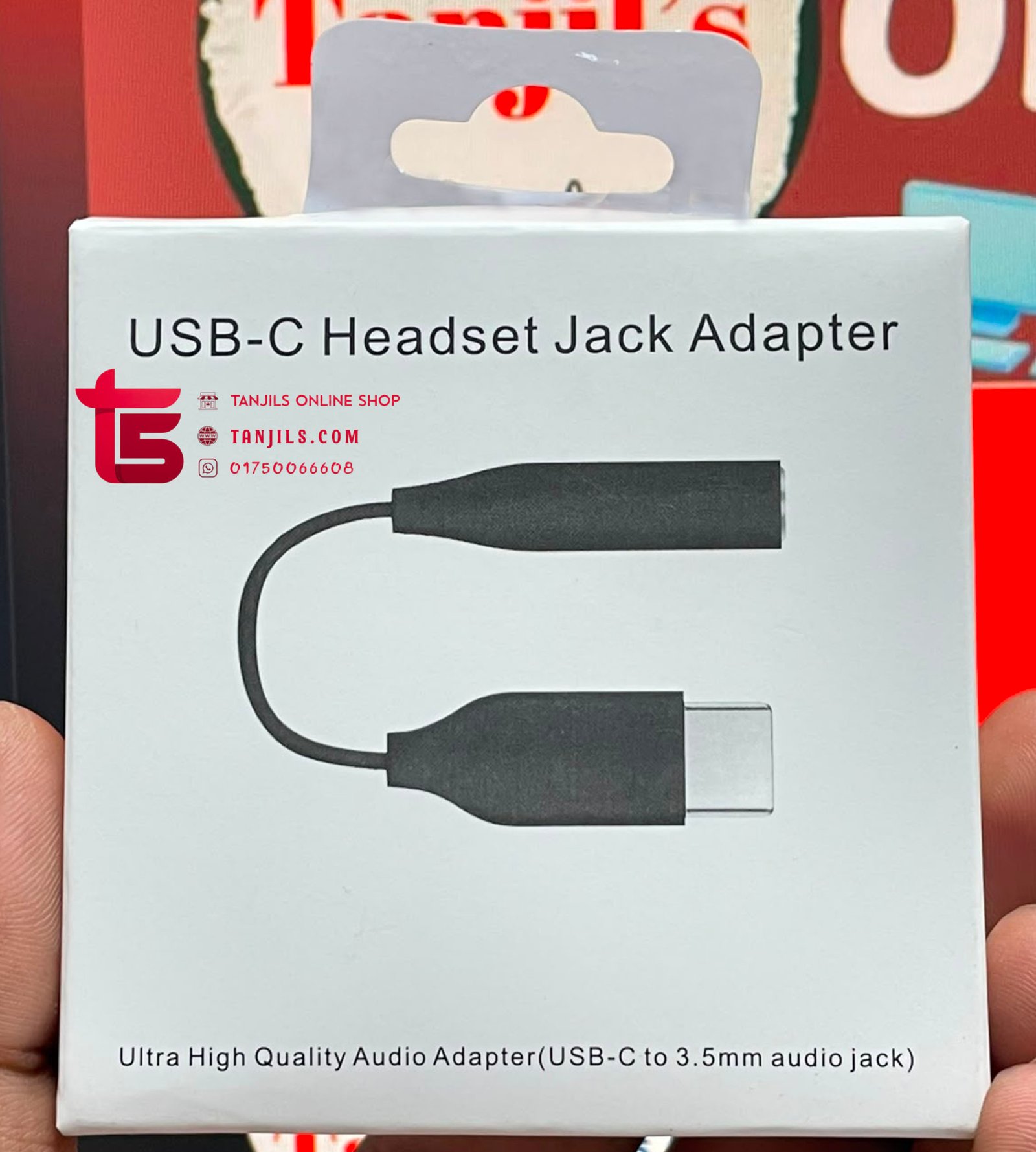 USB-C Headset Jack Adapter . Type-c Dongle