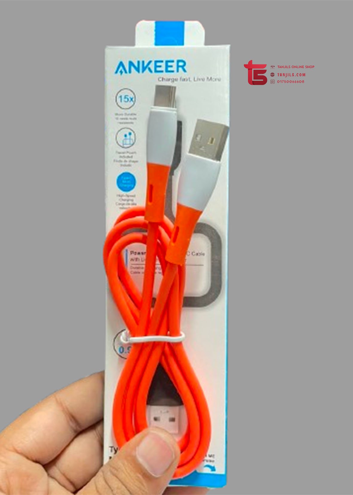 Ankeer Type-C Fast Charging Cable!